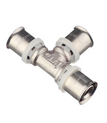 Тройник VALTEC (VTm.231.N.202020) 20(пресс) х 20(пресс) х 20(пресс) - фото 2