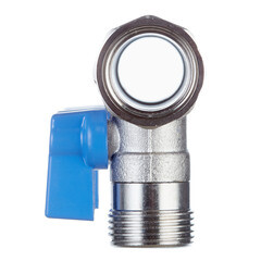 Коллектор Henco 3/4 ВР(г) х 4 выхода 3/4 НР(ш) ЕК х 3/4 НР(ш) с шаровыми кранами (VB050504-BLAUW) - фото 2