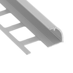 Профиль для плитки до 12 мм Г-образный алюминиевый 2700х26,8х14,3 мм - фото 3