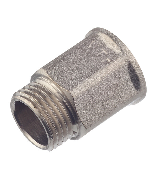 Изображение товара Удлинитель Valtec 25 мм х 1/2 ВР(г) х 1/2 НР(ш) латунный (VTr.197.N.0425)
