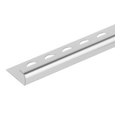 Профиль для плитки до 8 мм полированный Г-образный нержавеющая сталь ...