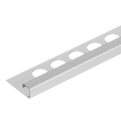 Изображение товара Профиль для плитки до 10 мм окантовочный нержавеющая сталь матовый 2700х30х10,8 мм