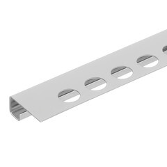 Профиль для плитки до 12 мм полированный нержавеющая сталь 2700х30х12,8 мм - фото 4