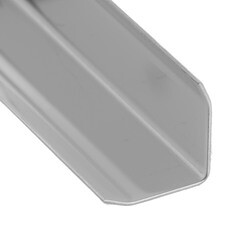 Уголок для плитки полированный скошенный край нержавеющая сталь 2700х20х20 мм - фото 3