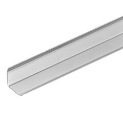 Уголок для плитки скошенный край нержавеющая сталь 2700х20х20 мм - фото 4