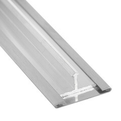 Профиль для напольных покрытий матовый Т-образный нержавеющая сталь 2700х21,7х9 мм - фото 3