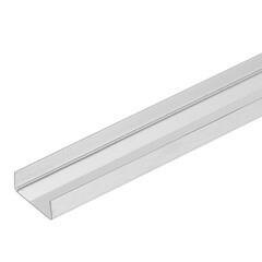 Профиль для плитки до 10 мм матовый П-образный нержавеющая сталь 2700х25х10 мм - фото 4