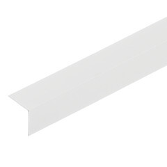 Уголок ПВХ 20х20х2700 мм гладкий белый - фото 3