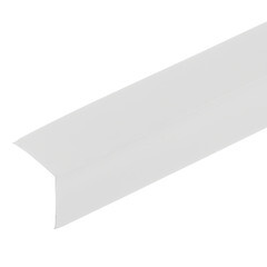 Уголок ПВХ 25х25х2700 мм гладкий белый - фото 3