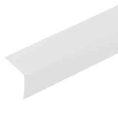 Уголок ПВХ 30х30х2700 мм гладкий белый - фото 3