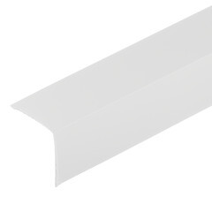 Уголок ПВХ 50х50х2700 мм гладкий белый - фото 3