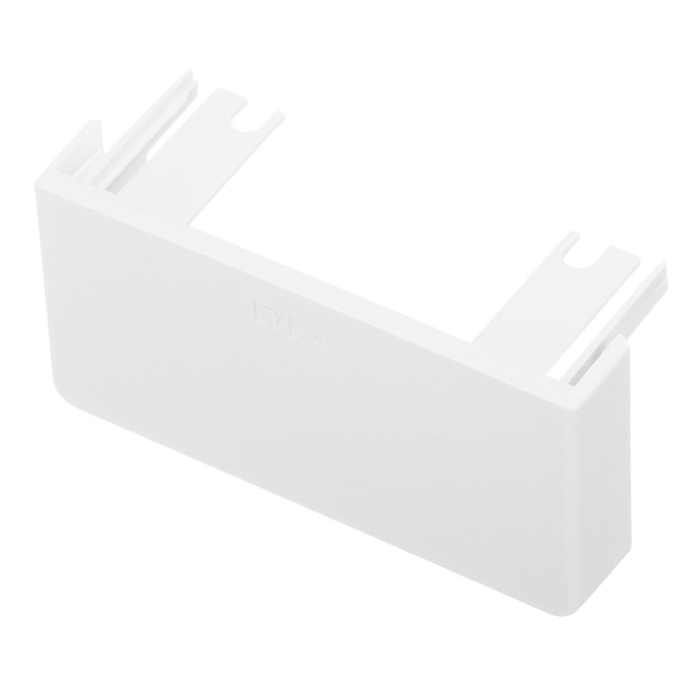 Изображение товара Заглушка для кабель-канала торцевая для кабель-канала DKC 80х40 мм белая (00871/00871DIY)