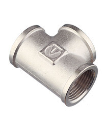 Тройник Valtec 3/4 ВР(г) х 3/4 ВР(г) х 3/4 ВР(г) латунный (VTr.130.N.0005) - фото 2