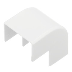 Угол внешний для кабель-канала DKC 25х17 мм белый (00404/00404DIY) - фото 3