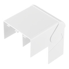 Угол внешний изменяемый для кабель-канала DKC 100х60 мм белый (01713) - фото 2