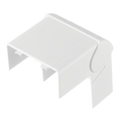 Угол внешний изменяемый для кабель-канала DKC 80х40 мм белый (01708) - фото 3
