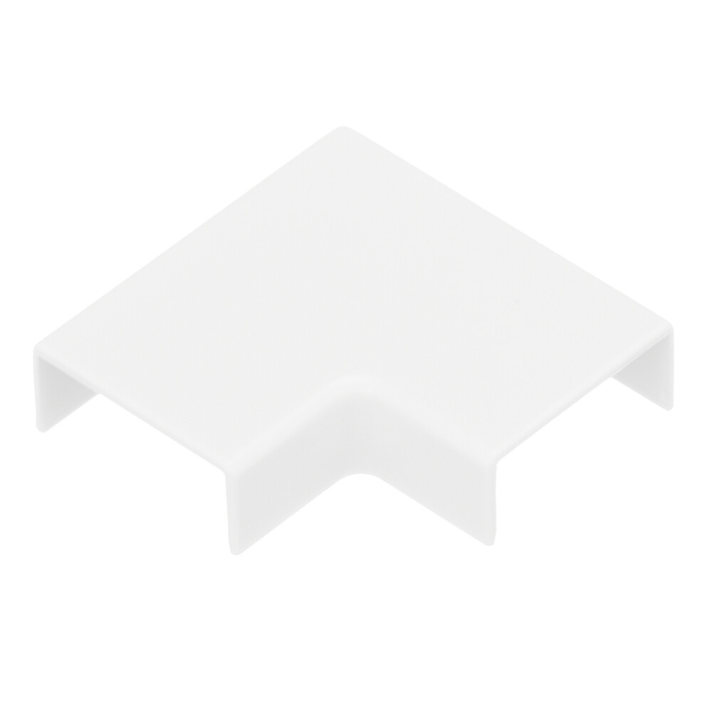 Изображение товара Угол плоский для кабель-канала DKC 22х10 мм белый (00407/00407DIY)