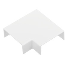 Угол плоский для кабель-канала DKC 40х17 мм белый (00425/00425DIY)