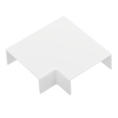 Угол плоский для кабель-канала DKC 40х17 мм белый (00425/00425DIY)