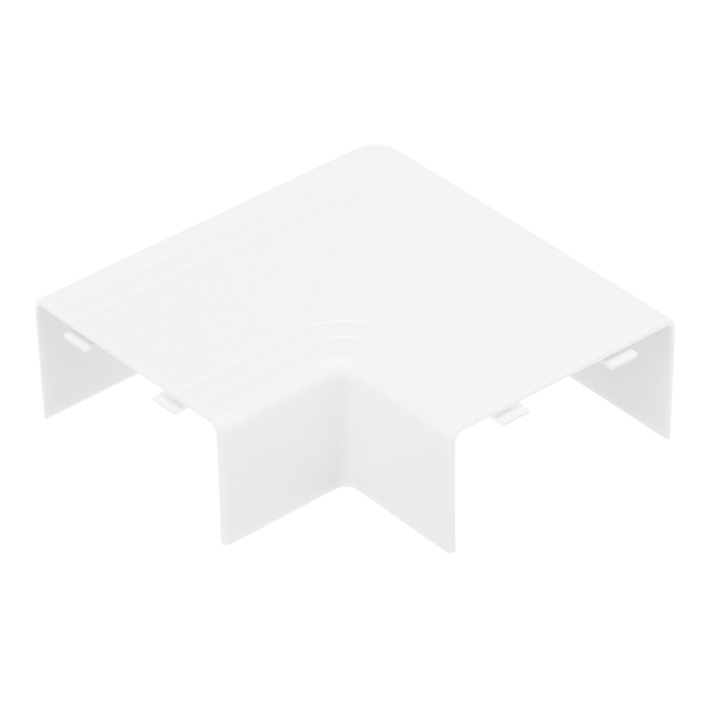 Изображение товара Угол плоский для кабель-канала DKC 80х40 мм белый (01740/01740DIY)