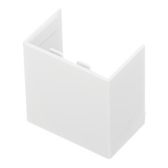 Соединение на стык кабель-канала EKF 40х25 мм белое (4 шт.) (conw-40-25х4)