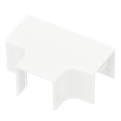 Тройник для кабель-канала EKF 16х16 мм белый (4 шт.) (tchw-16-16х4/8439)