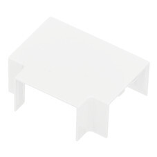 Тройник для кабель-канала EKF 40х25 мм белый (4 шт.) (tchw-40-25х4/8118)