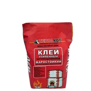 Клей усиленный Терракот жаростойкий 5 кг — купить в Петровиче в Санкт ...