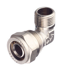 Угол VALTEC (VTm.353.N.002004) 20 обж(ц) х 1/2 НР(ш) - фото 1