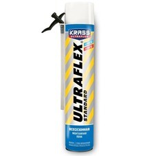 Пена монтажная бытовая Krass Ultraflex Standard всесезонная 550 мл