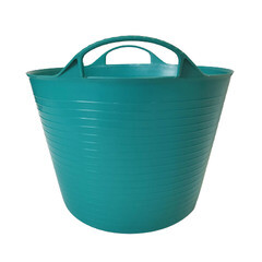 Ведро садовое РВ Пласт 28 л пластиковое гибкое бирюзовое - фото 5