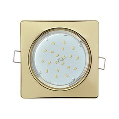 Светильник встраиваемый Ecola GX53 13Вт IP20 золото (FG53N4ECB)