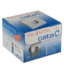 Вентилятор осевой Cata Silentis 10 140х140 мм d100 мм слоновая кость - фото 2