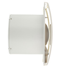 Вентилятор осевой Cata Silentis 10Т с таймером 140х140 мм d100 мм слоновая кость - фото 2