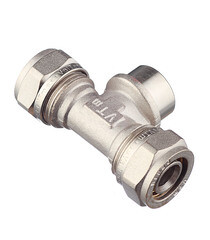 Тройник VALTEC (VTm.332.N.200420) 20 обж(ц) х 1/2 ВР(г) х 20 обж(ц) - фото 3