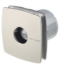 Вентилятор осевой Cata X-Mart 10 Inox 150х150 мм d100 мм серебро - фото 1