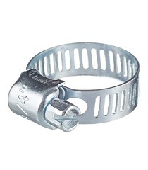 Изображение товара Хомут червячный обжимной 7/8 12-22 мм оцинкованная сталь (2 шт.)