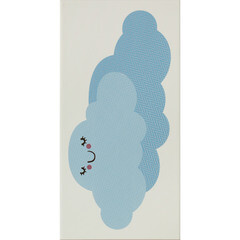 Плитка декор Нефрит Kids Sky белая 400x1000x8 мм (5 шт. в комплекте) - фото 4