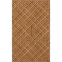 Плитка облицовочная Unitile Гармония бежевая 03 400x250x8 мм (14 шт.=1,4 кв.м) - фото 5