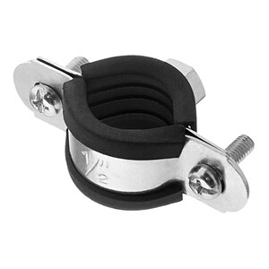 Хомут сантехнический 1/2" 20-23 мм оцинкованная сталь (50 шт.)