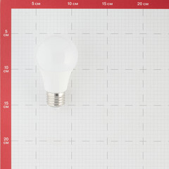 Лампа светодиодная E27 2700К 9 Вт 230 В груша А60 матовая - фото 2