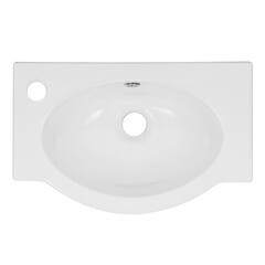 Раковина-мини Santek Форум 45 см левая подвесная белая (1.WH11.0.542) - фото 6