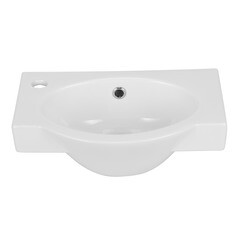 Раковина-мини Santek Форум 45 см левая подвесная белая (1.WH11.0.542) - фото 7