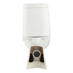 Унитаз-компакт Santek Остин с горизонтальным выпуском с сиденьем дюропласт микролифт белый (1.WH30.2.419) - фото 3