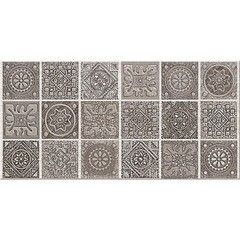 Плитка декор Azori Grazia Mocca Nefertiti 405х201х8 мм