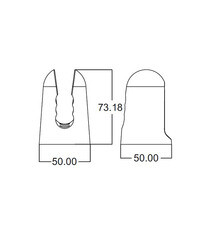 Держатель для лейки Iddis c регулировкой наклона пластик хром (010CP00I53) - фото 4