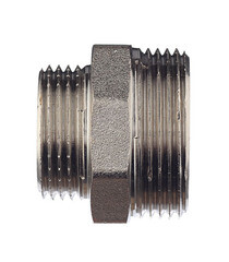 Ниппель переходной Valtec 1 1/4 НР(ш) х 1 НР(ш) латунный (VTr.580.N.0706) - фото 2