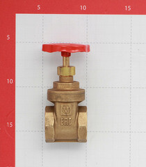 Задвижка клиновая латунный Valtec 1 ВР(г) х 1 ВР(г) вентиль (VT.012.G.06) - фото 6