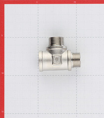 Тройник Valtec 1/2 ВР(г) х 1/2 НР(ш) х 1/2 НР(ш) латунный (VTr.133.N.0004) - фото 3