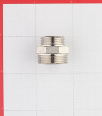 Ниппель переходной Valtec 1 1/4 НР(ш) х 1 НР(ш) латунный (VTr.580.N.0706) - фото 3